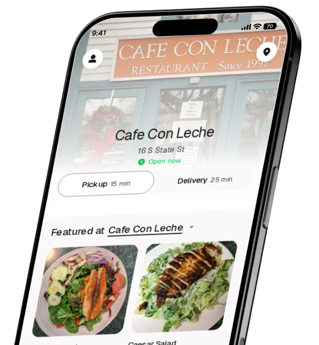 Cafe Con Leche app preview