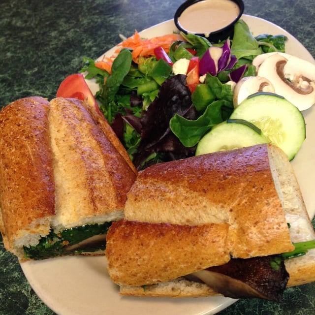 Bella Portobello Sandwich.