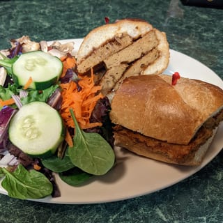 VBQ Seitan Sandwich
