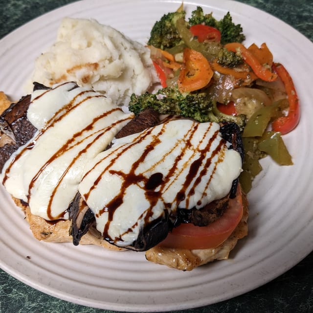 Grilled Chicken Portobello.
